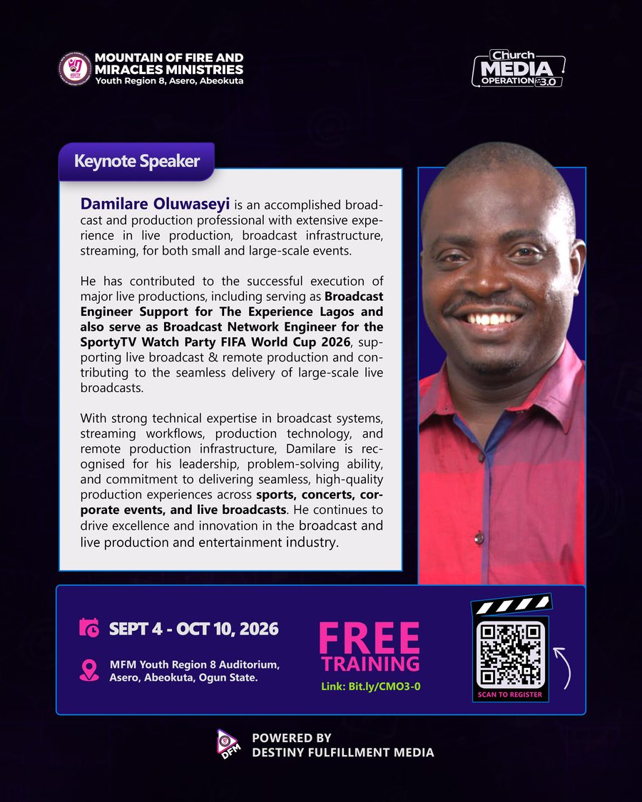 Damilare Oluwaseyi — Keynote Speaker