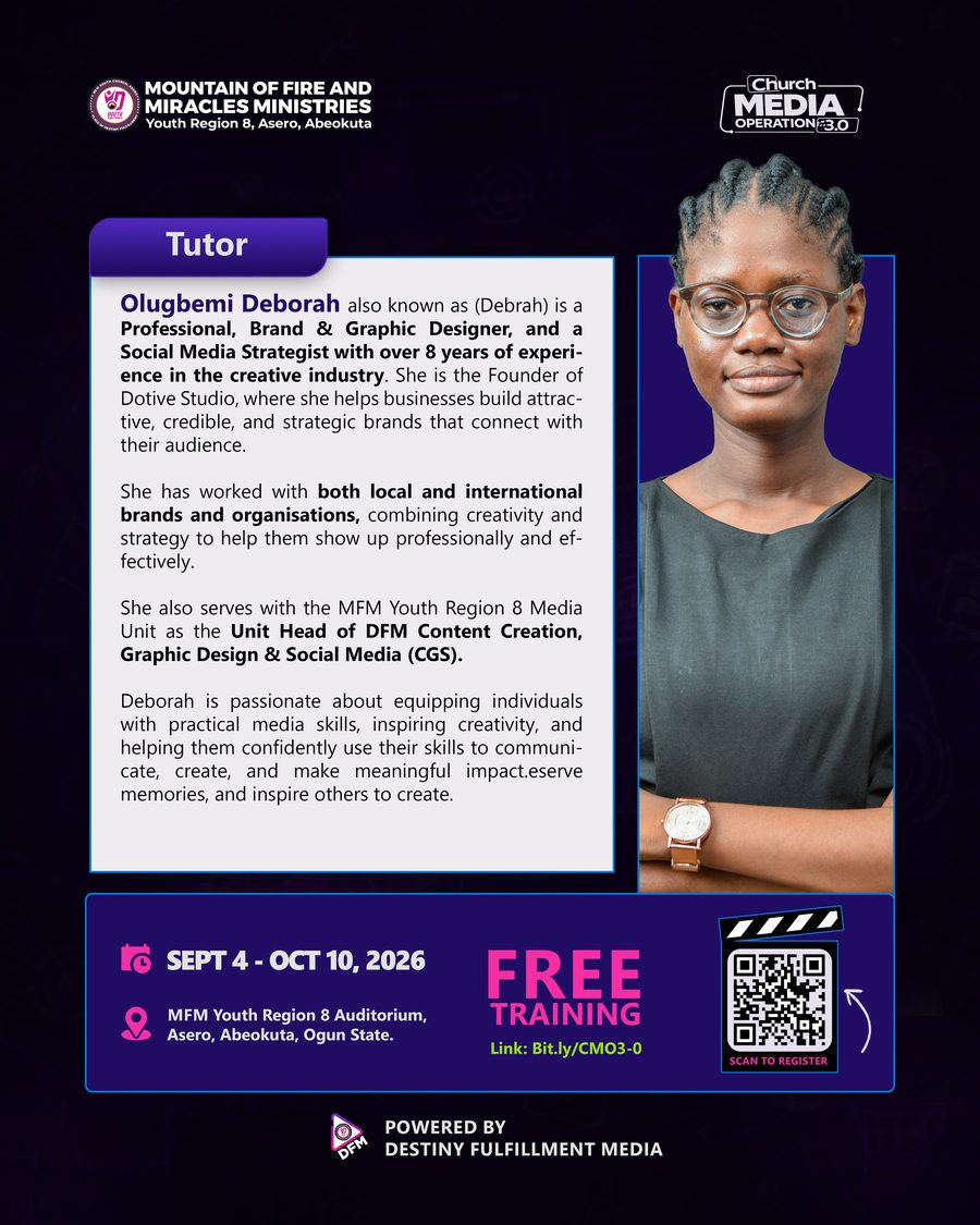 Olugbemi Deborah — Tutor