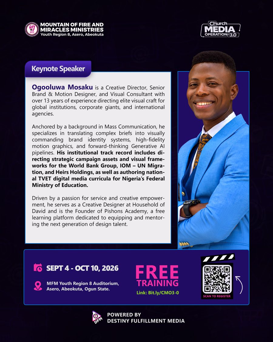 Ogooluwa Mosaku — Keynote Speaker