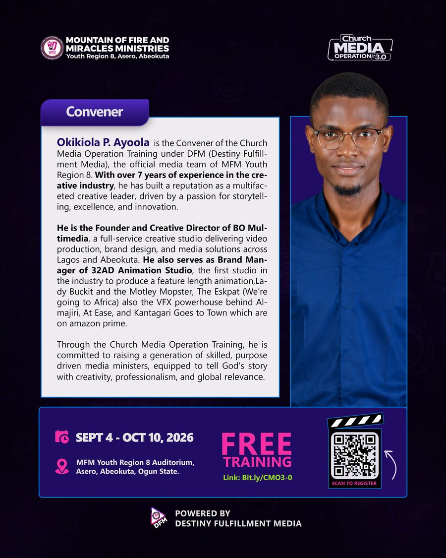 Okikiola P. Ayoola — Convener